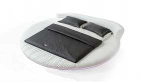 Dormitor  rotund piele model Estella A601
